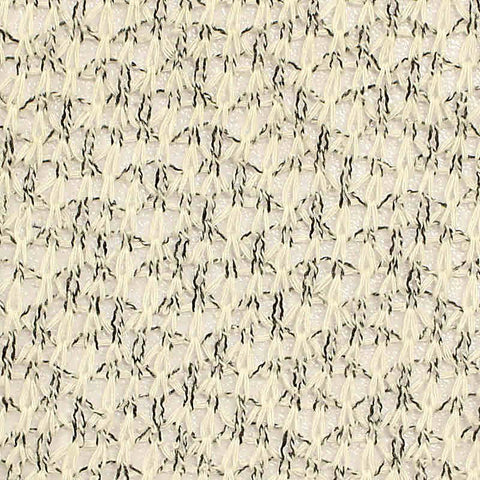 Cream Marl Chunky Knit, Viscose-Poly, 140 gsm