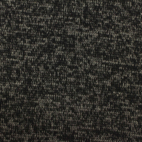 Black Marl Chunky Knit, Viscose-Poly, 212 gsm