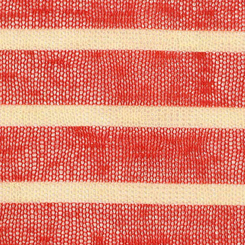 Red Stripes Knit, Polyester