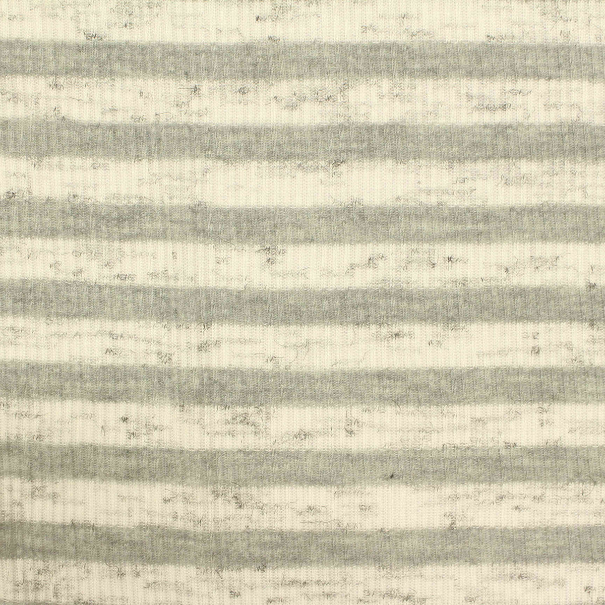 Grey Stripes Rib Knit, Poly-Viscose, 166 gsm