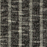 Black Marled-Stripe Rib Knit, Poly-Viscose — texture