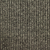 Black Marl Rib Knit, Viscose-Poly