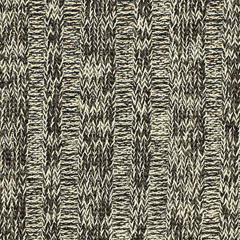 Heathered Grey Marl Rib Knit, Viscose-Poly, 184 gsm