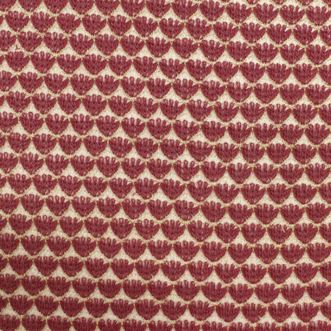 Jacquard Polyester Knit Fabric, 105 gsm, 160 cm — Beige