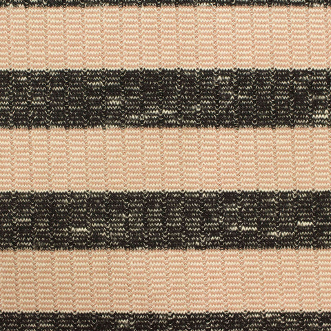 Light Beige Marl Rib Knit, Viscose-Poly, 340 gsm