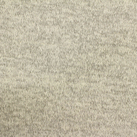 Light Grey Marl Chunky Knit, Polyester, 178 gsm