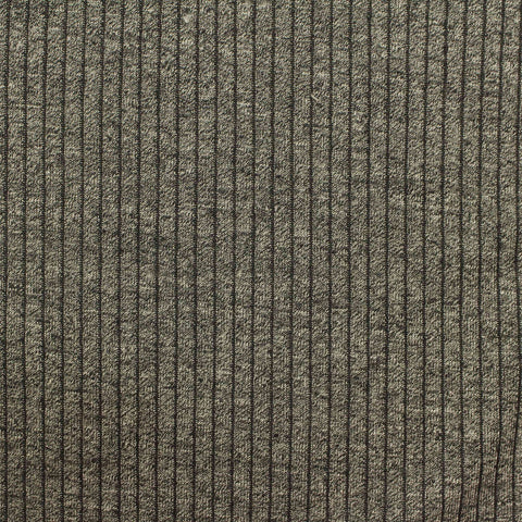 Jacquard Polyester Viscose Knit Fabric, 174 gsm, 156 cm — Khaki