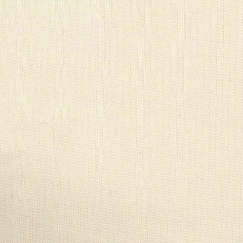 100% Polyester Rib Knit Fabric, 183 gsm, 151 cm — White
