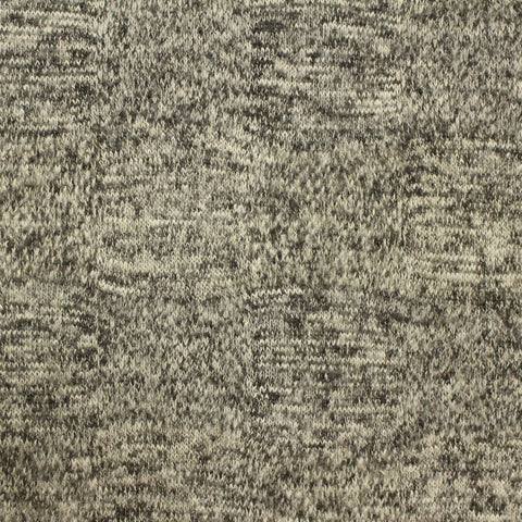 Grey Marl Chunky Knit, Poly-Viscose, 235 gsm, 154 cm