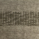 Dark Grey Horizontal-Band Chunky Knit, Polyester