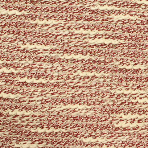 Red Marl Chunky Knit, Poly-Cotton, 227 gsm