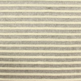 Cream Horizontal-Stripe Chunky Knit, Viscose-Poly