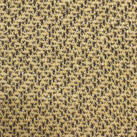 Jacquard Viscose Polyester Stretch Chunky Knit Fabric, 149 gsm, 165 cm — Khaki