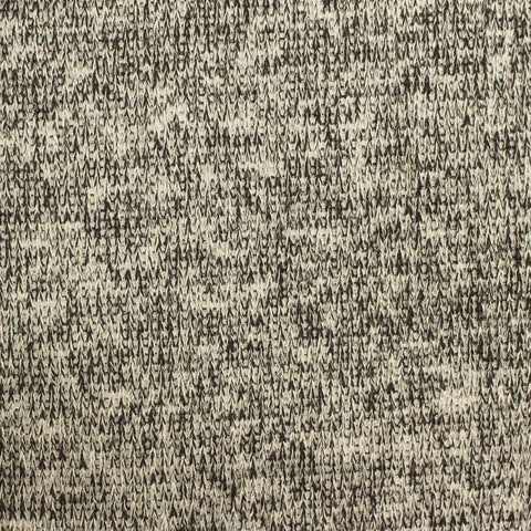 Black Marl Chunky Knit, Viscose-Poly, 150 gsm, 160 cm, ref EF-214717