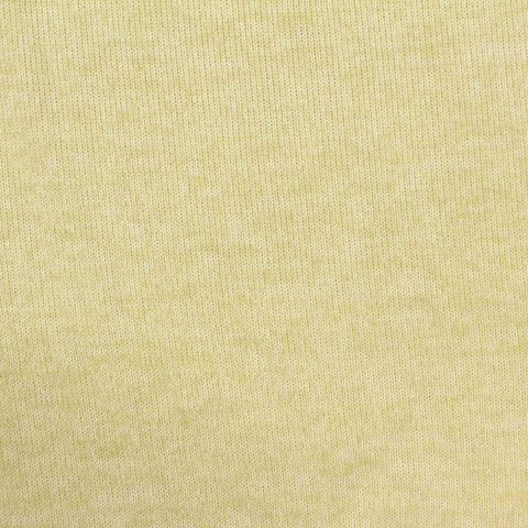 Light Yellow Marl Chunky Knit, Poly-Viscose, 217 gsm