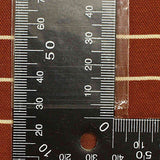 Rust Horizontal-Stripe Piqué Knit, Viscose-Nylon — texture