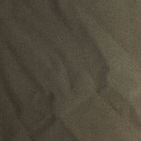 Polyester Viscose Stretch Woven Fabric, 304 gsm — Khaki