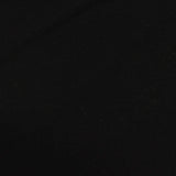 Polyester Viscose Stretch Woven Fabric, 371 gsm — Black