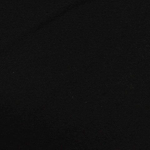 Polyester Viscose Stretch Woven Fabric, 371 gsm — Black