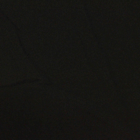 Polyester Viscose Stretch Woven Fabric, 187 gsm — Black