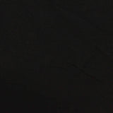 Polyester Viscose Stretch Woven Fabric, 203 gsm — Black