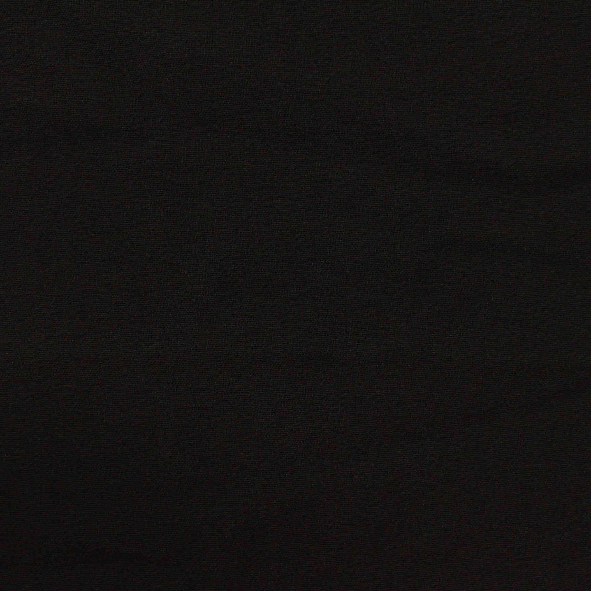 Polyester Stretch Twill Fabric, 230 gsm — Black