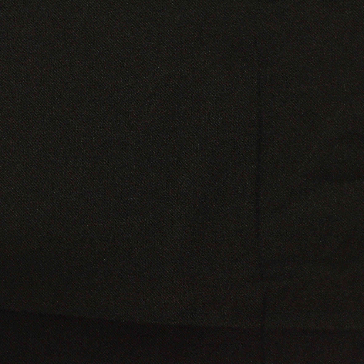 Polyester Viscose Stretch Woven Fabric, 193 gsm — Black