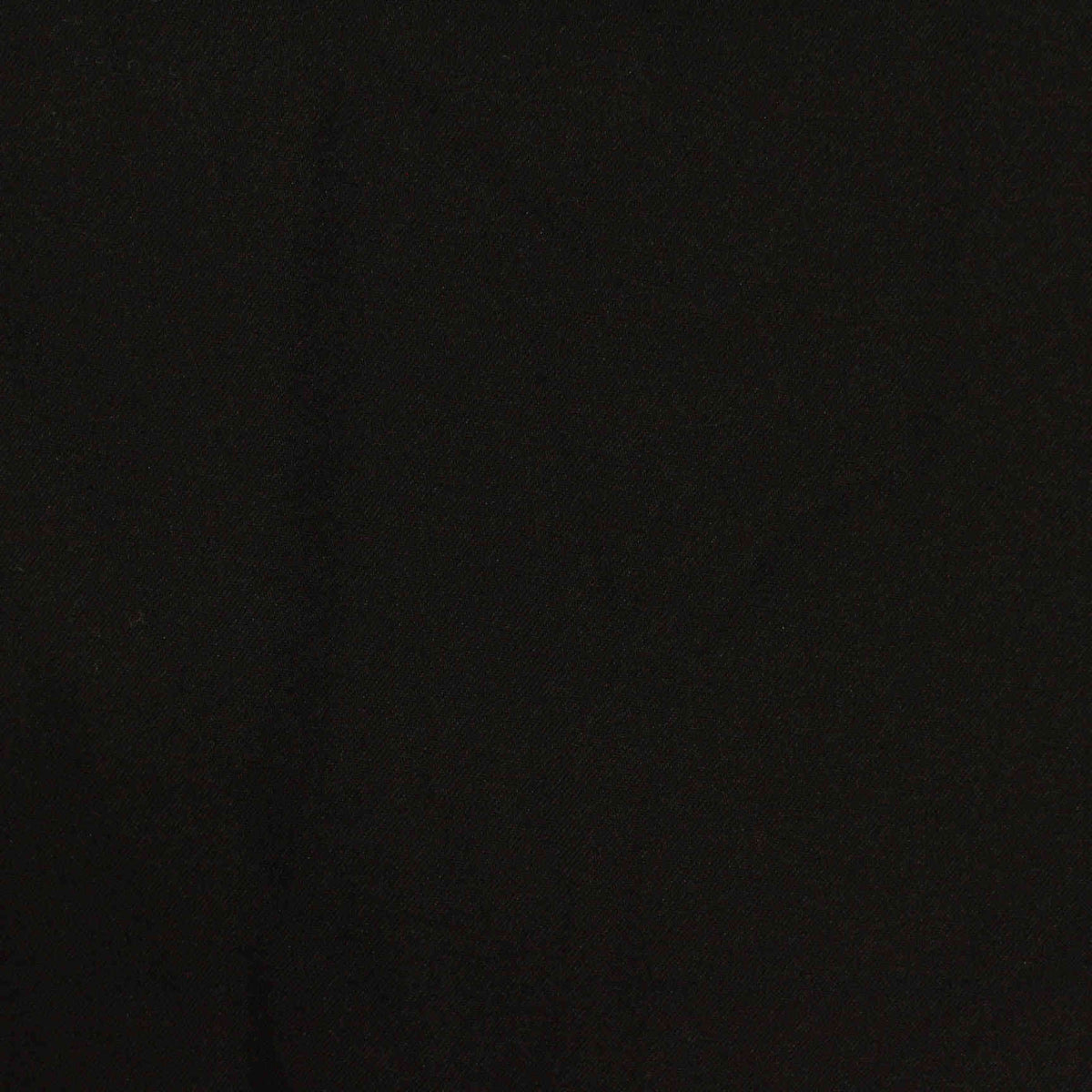 Polyester Viscose Stretch Woven Fabric, 188 gsm — Black