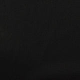 Polyester Stretch Velvet Fabric, 275 gsm — Black