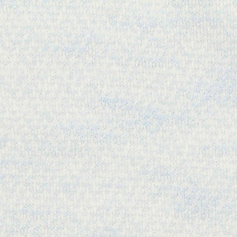 Light Blue Marl Interlock Knit, Poly-Cotton
