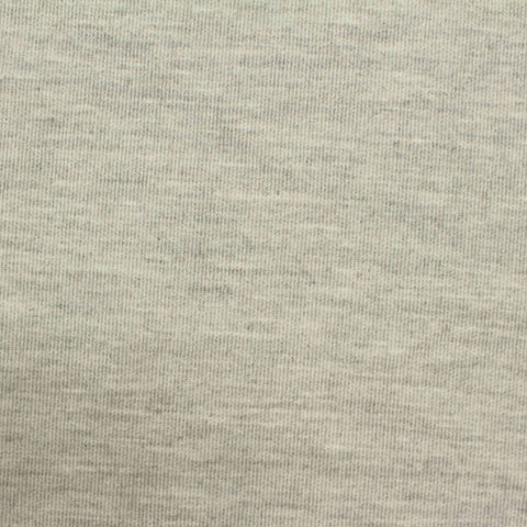 Light Grey Marl Scuba Knit, Poly-Cotton, 253 gsm