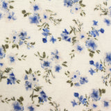 Blue Floral Knit, Polyester