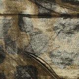 Dark Brown Leopard Knit, Polyester — texture