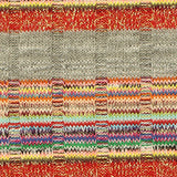 Grey Horizontal-Stripe Knit, Poly-Viscose — texture