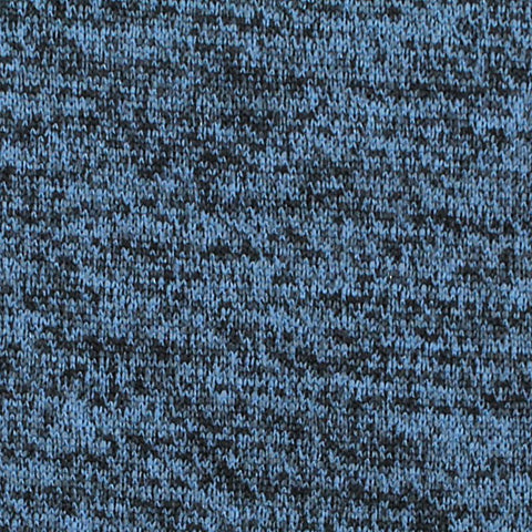 Blue Marl Fleece, Polyester, 154 gsm