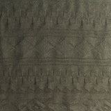 Dark Green Diamonds Jacquard, Cotton