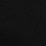 Jacquard 100% Cotton Knit Fabric, 173 gsm, 170 cm — Black