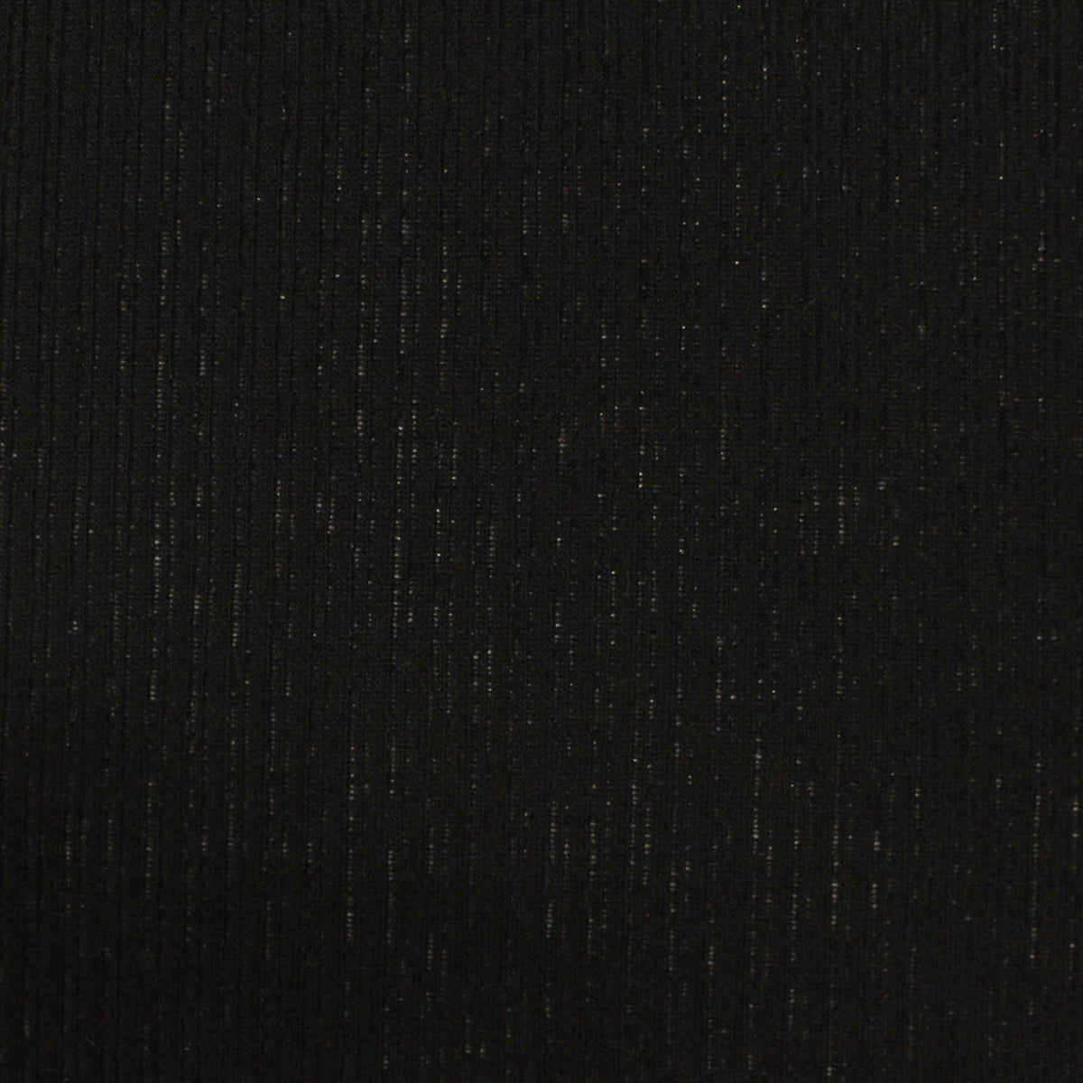 Black Marl Rib Knit, Viscose-Poly, 213 gsm