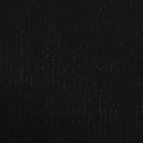 Black Marl Rib Knit, Viscose-Poly