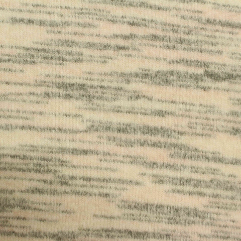 Light Pink Marl Chunky Knit, Viscose-Poly, 176 gsm