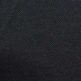 Dark Blue Marl Jacquard, Cotton-Poly