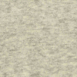 Dark Grey Marl Rib Knit, Cotton — texture