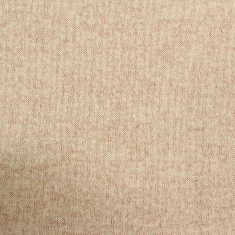 Cream Marl Chunky Knit, Poly-Viscose, 187 gsm