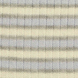 Light Cream Horizontal-Stripe Rib Knit, Viscose-Poly — texture