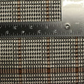 Black Houndstooth Jacquard, Polyester, 265 gsm