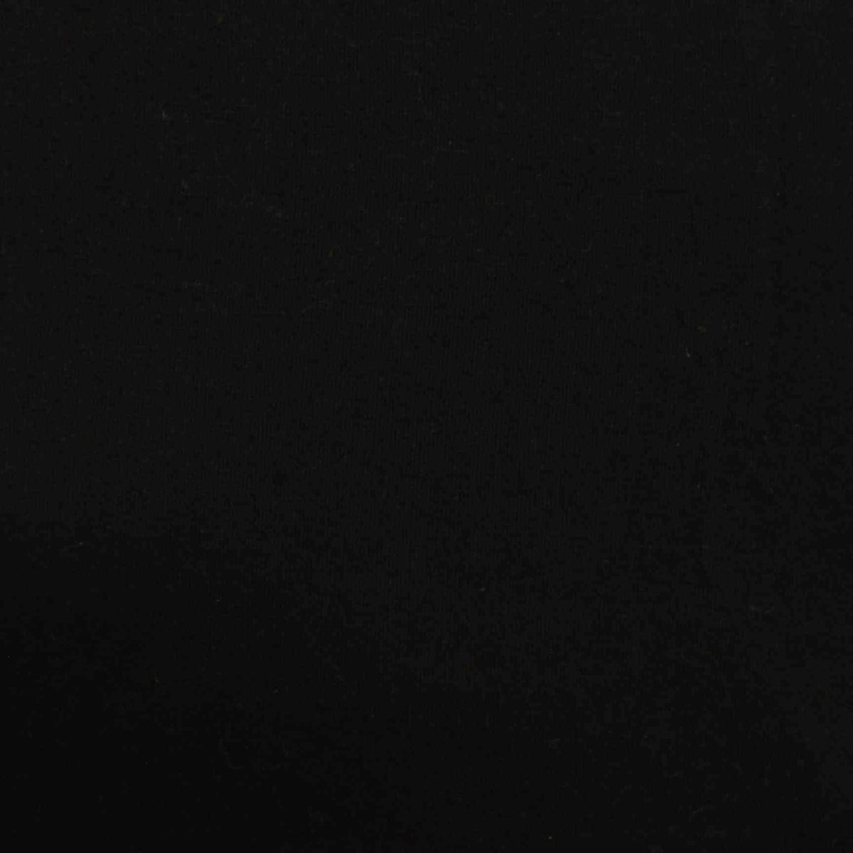 Cotton Stretch Jersey Knit Fabric, 173 gsm, 140 cm — Black
