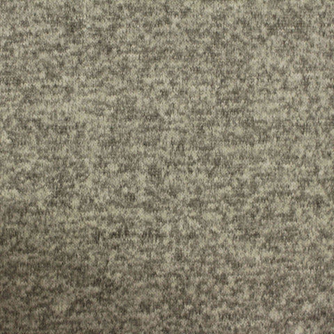 Heathered Grey Marl Chunky Knit, Polyester, 165 gsm