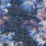 Blue Abstract Chunky Knit, Polyester — texture
