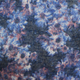 Blue Abstract Chunky Knit, Polyester