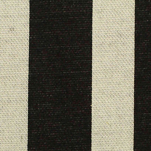 Black Vertical-Stripe Jacquard, Poly-Viscose, 248 gsm